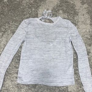 Light gray sweater